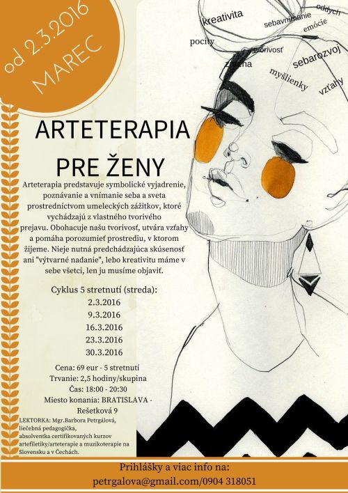 Arteterapia pre eny - Bratislava