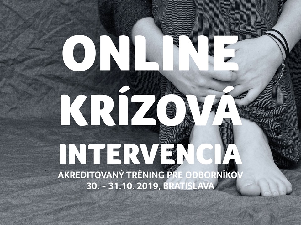Online krzov intervencia - akreditovan trning pre odbornkov