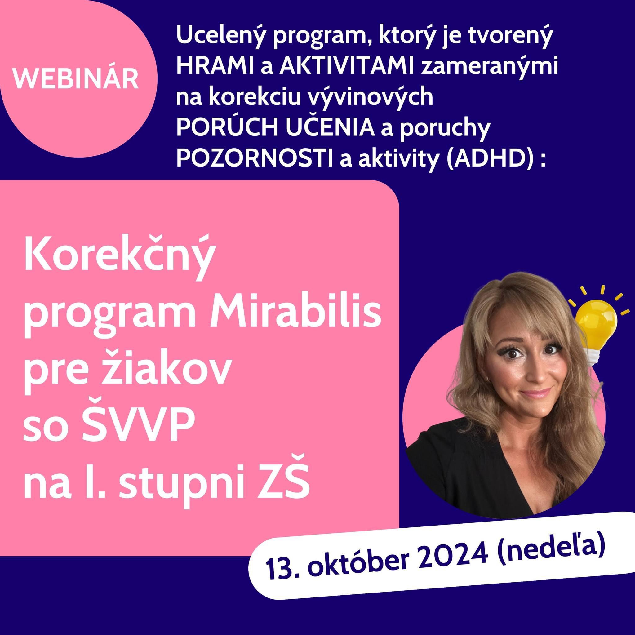 WEBINR_ Korekn program Mirabilis pre iakov so VVP na I. stupni Z