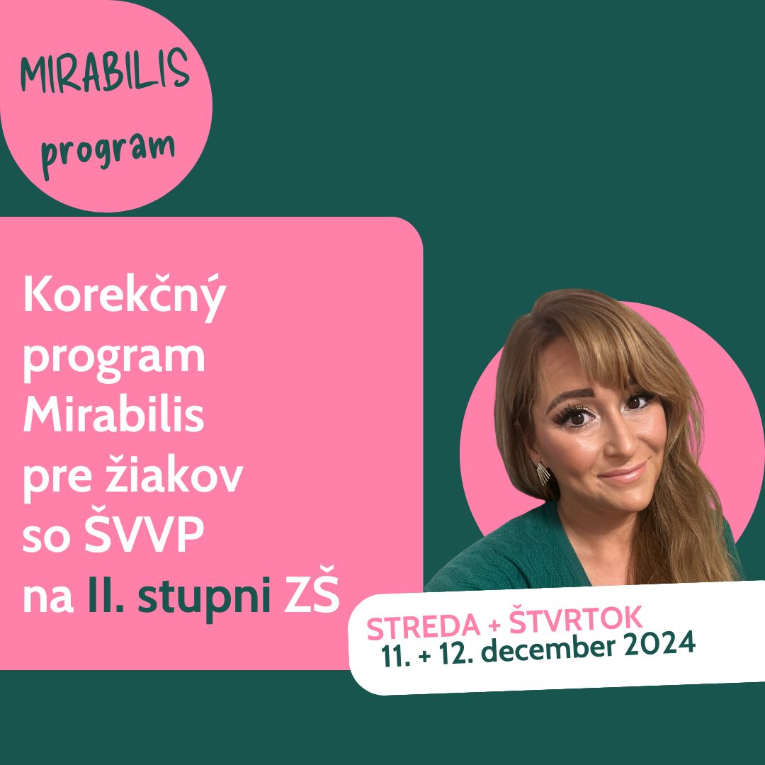 Korekn program Mirabilis pre iakov so VVP na II. stupni Z