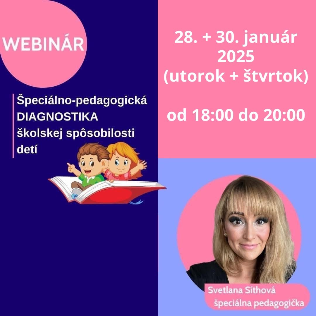 WEBINR : pecilno-pedagogick diagnostika kolskej spsobilosti det