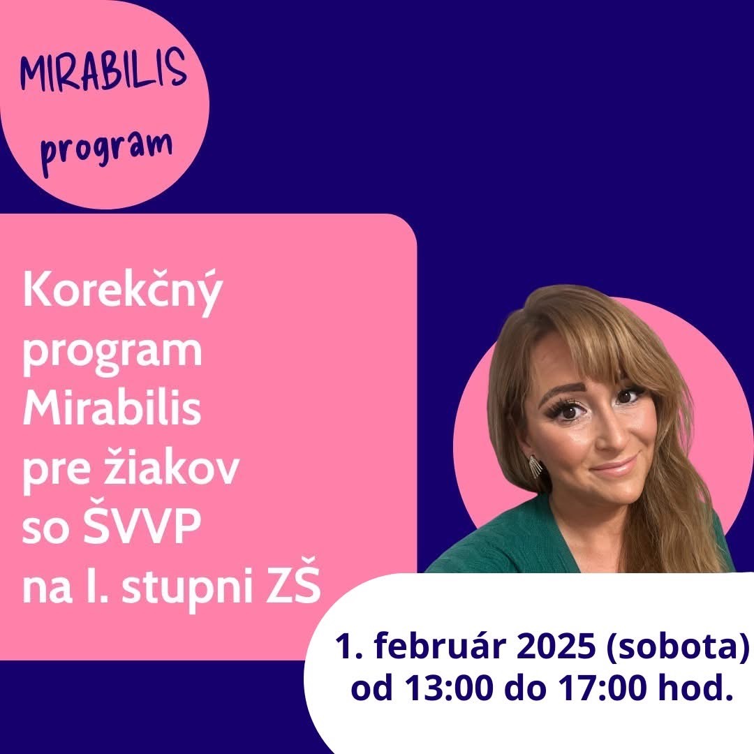 Korekn program Mirabilis pre iakov so VVP na I. stupni Z